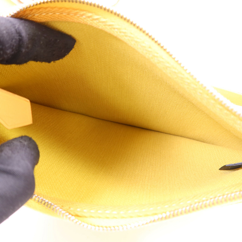 HERMES 帆布Herbag PM銀扣手挽肩背兩用袋Soleil-12