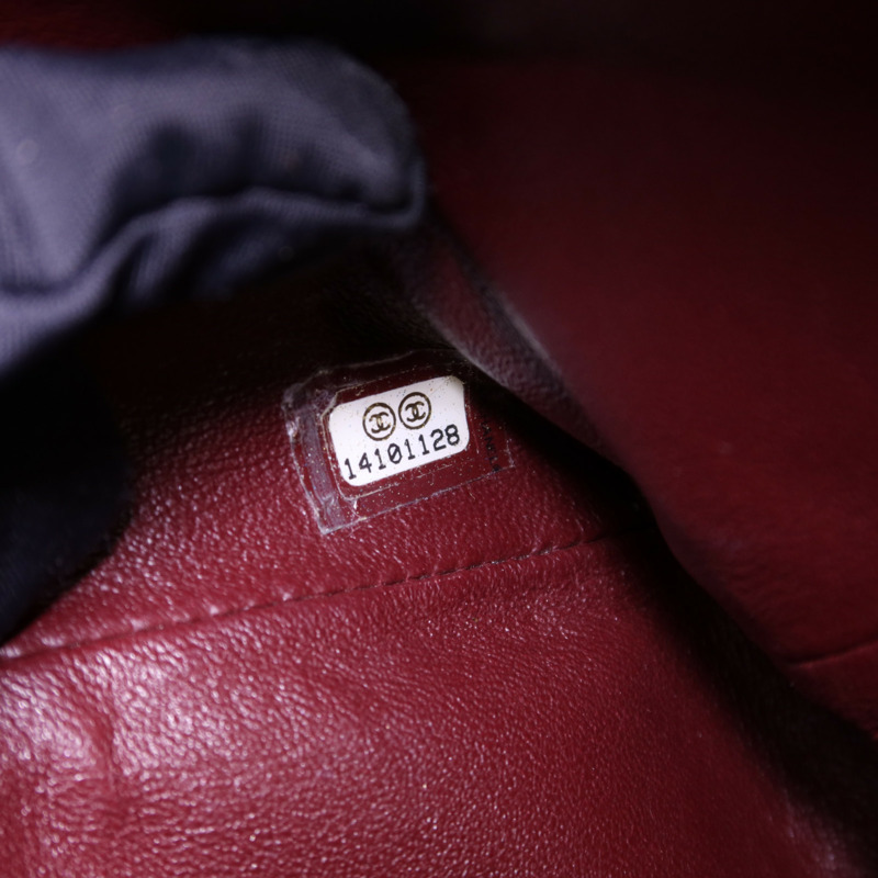 CHANEL 羊皮皮革Maxi Classic銀扣鏈帶肩背袋-6