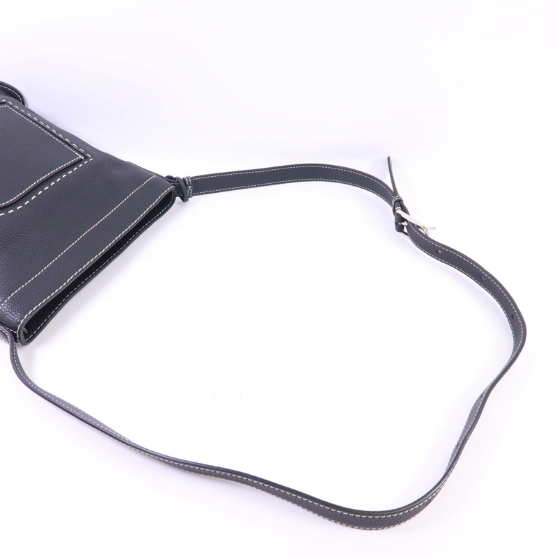 Delvaux 牛皮皮革Delvaux Pin Daily銀扣肩背袋-6