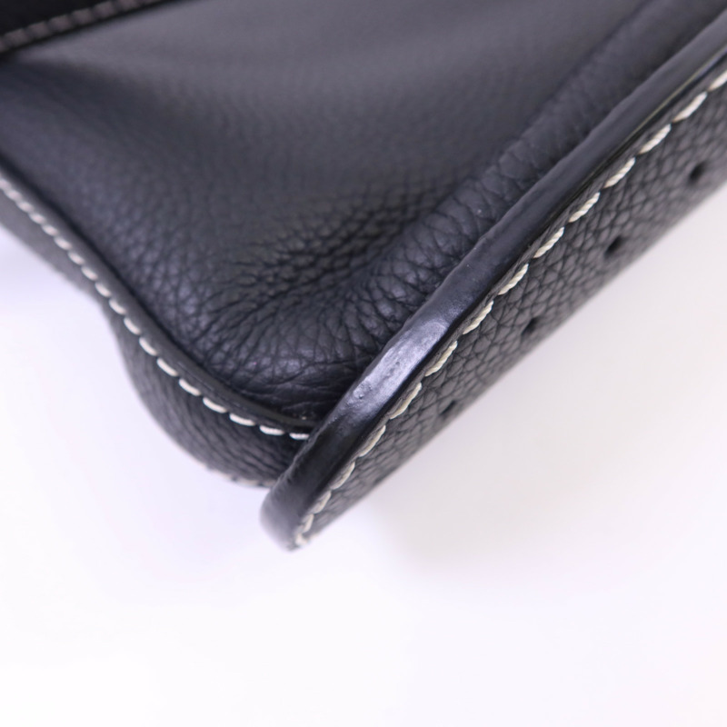 Delvaux 牛皮皮革Delvaux Pin Daily銀扣肩背袋-14