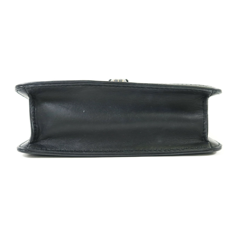 BVLGARI 牛皮皮革Serpenti Forever金扣鏈帶肩背袋-3