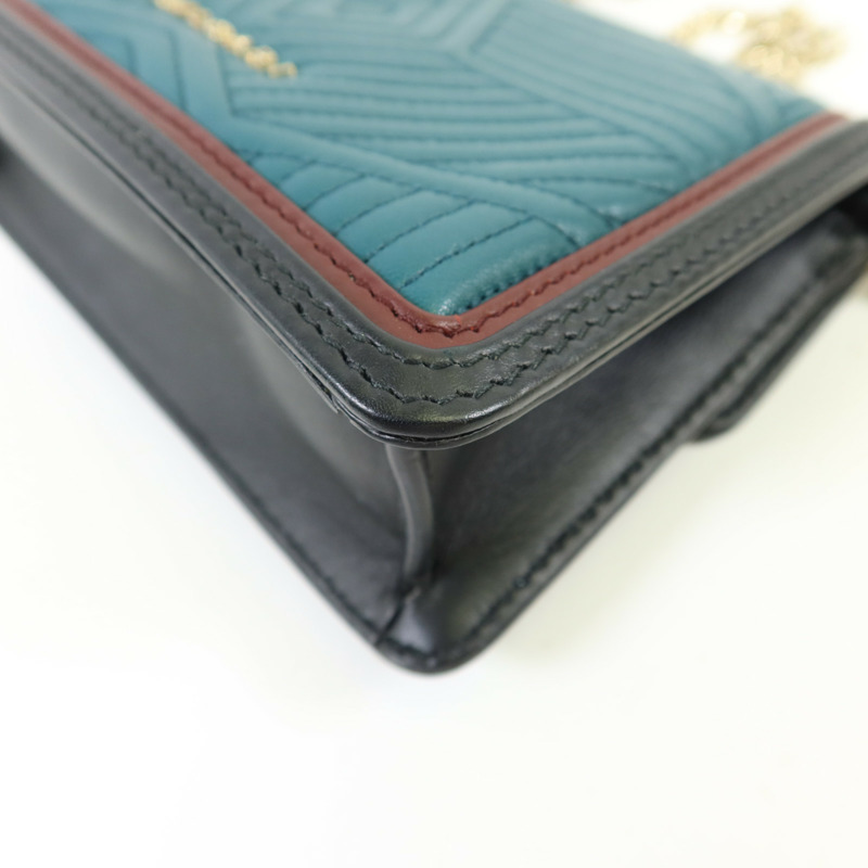 BVLGARI 牛皮皮革Serpenti Forever金扣鏈帶肩背袋-17