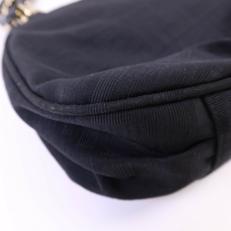 FENDI 帆布Shoulder Bag金扣肩背袋-17