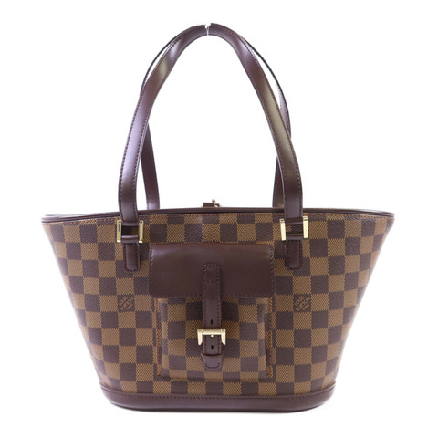 LOUIS VUITTON Damier Manosque PM金扣肩背袋