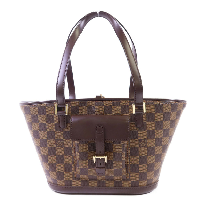 LOUIS VUITTON Damier Manosque PM金扣肩背袋-0