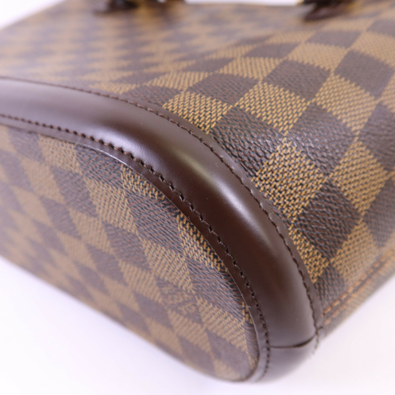 LOUIS VUITTON Damier Manosque PM金扣肩背袋-13