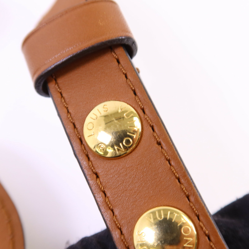LOUIS VUITTON Monogram Reverse Mini Dauphine金扣肩背袋-11
