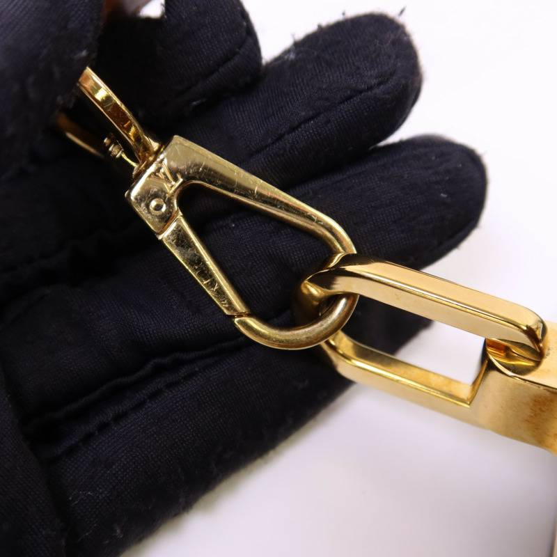 LOUIS VUITTON Monogram Reverse Mini Dauphine金扣肩背袋-12