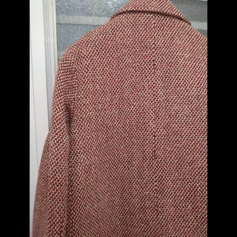 Chanel 紅白毛呢格外套-20