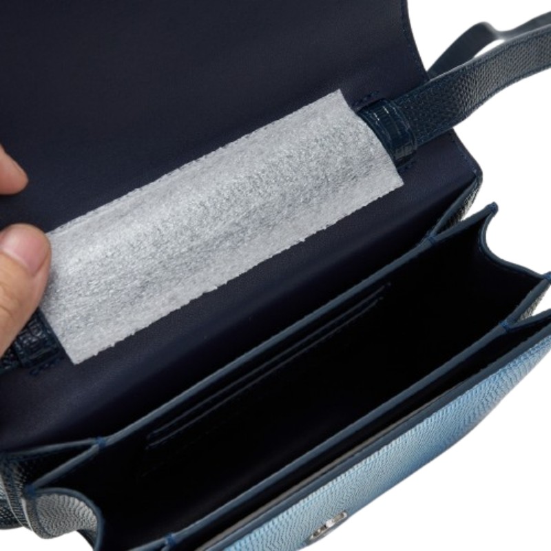 Ferragamo Fiamma 小號藍色漸變色斜背包 女款手袋-5