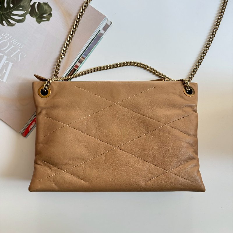 🎉耐看款✨百搭款 Lanvin 奶茶色肩背包-1