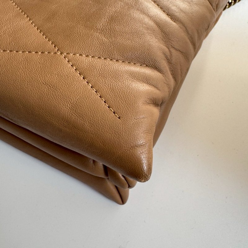 🎉耐看款✨百搭款 Lanvin 奶茶色肩背包-4