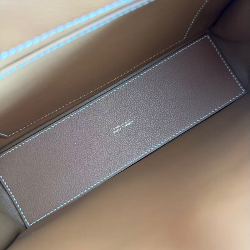 Hermes kelly danse金棕金扣ev皮全新閒置配件塵袋盒子-15