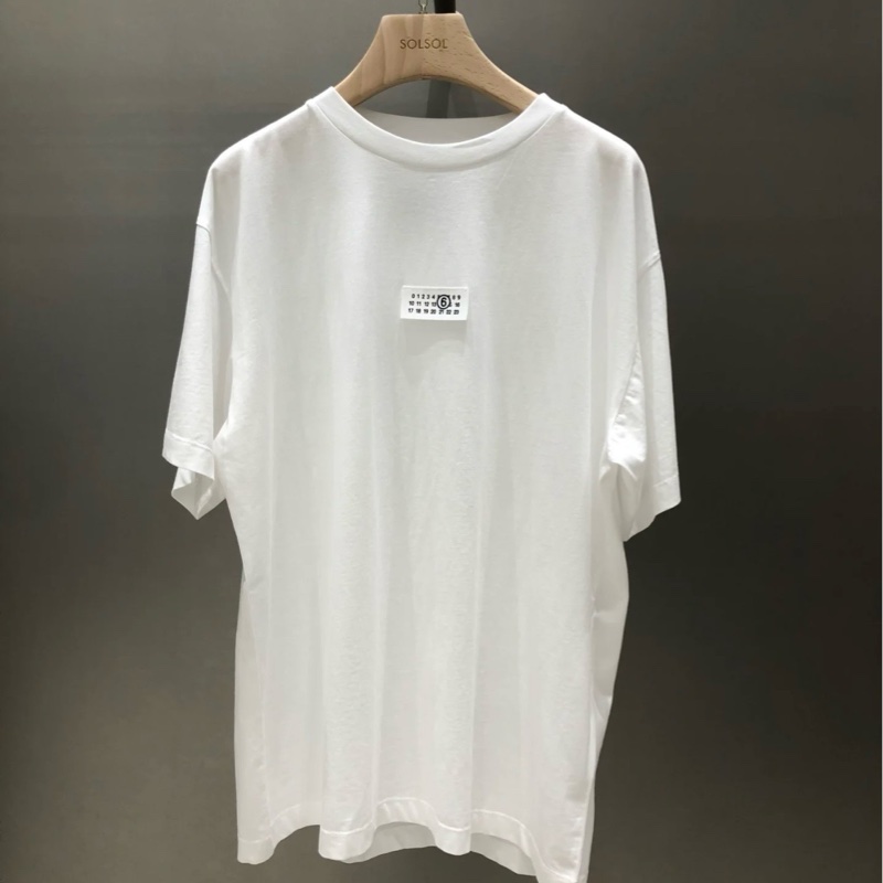MM6 Maison Margiela 男款 數字🔢 Tee 黑XS S M L,白 M-3