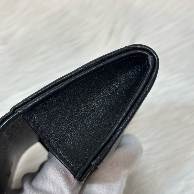 CHANEL AP1790 19系列 黑色羊皮 金釦 信用卡夾 零錢包 名片夾 錢包-24