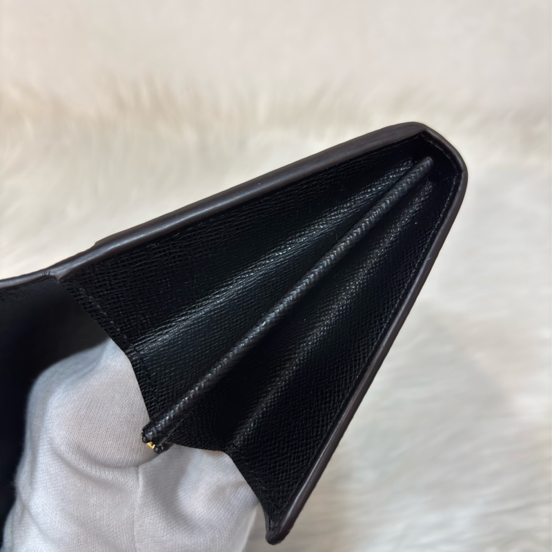 LV M80726 Sarah 雙色原花字紋老花 金釦釦式 拉鍊 零錢 皮夾 發財 長夾 錢包-25