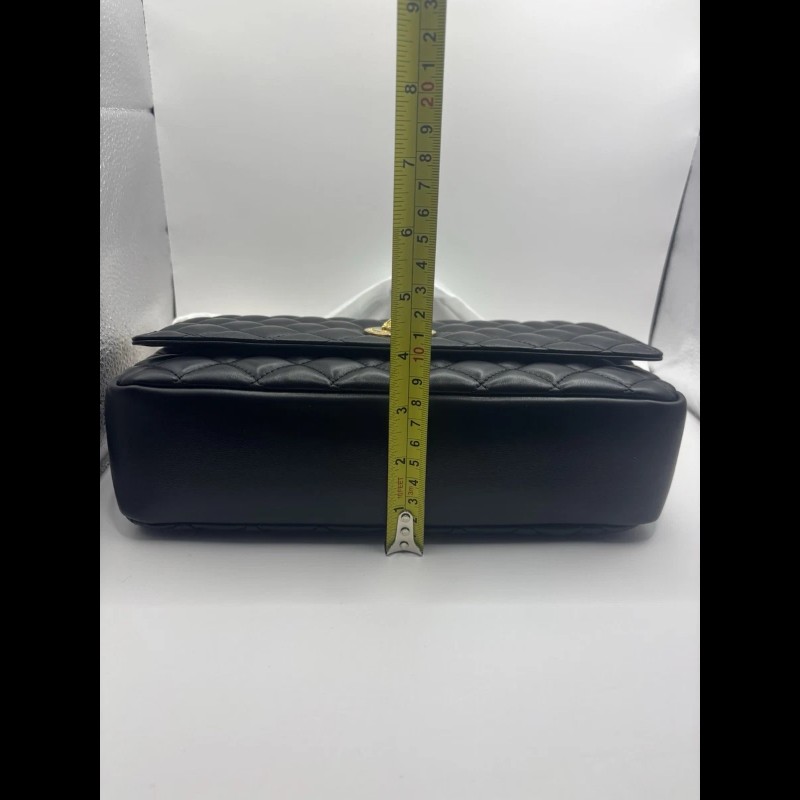 Versace 小羊皮絎縫包-7