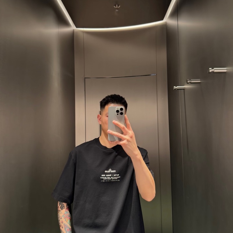 Stone Island 短袖Tee 男女同款#M L XL-4