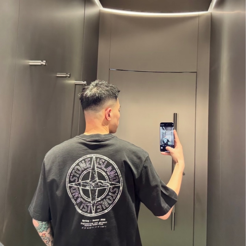 Stone Island 短袖Tee 男女同款#M L XL-5