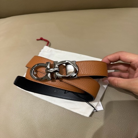Ferragamo 男士皮帶 #100