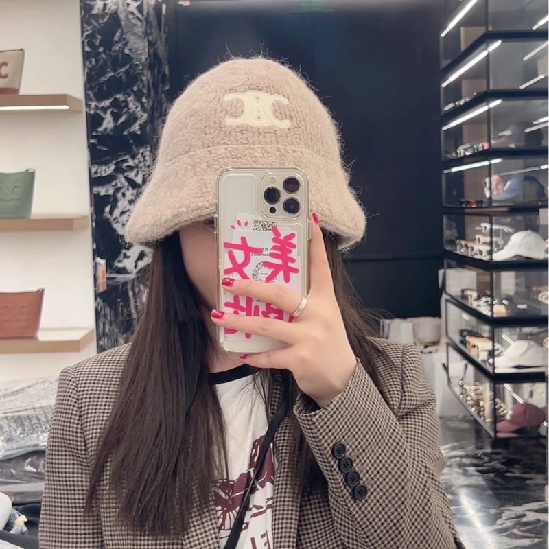 Celine 羊駝毛漁夫帽 原價25000-3