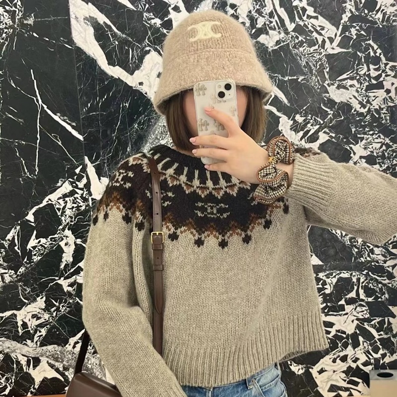 Celine 羊駝毛漁夫帽 原價25000-4