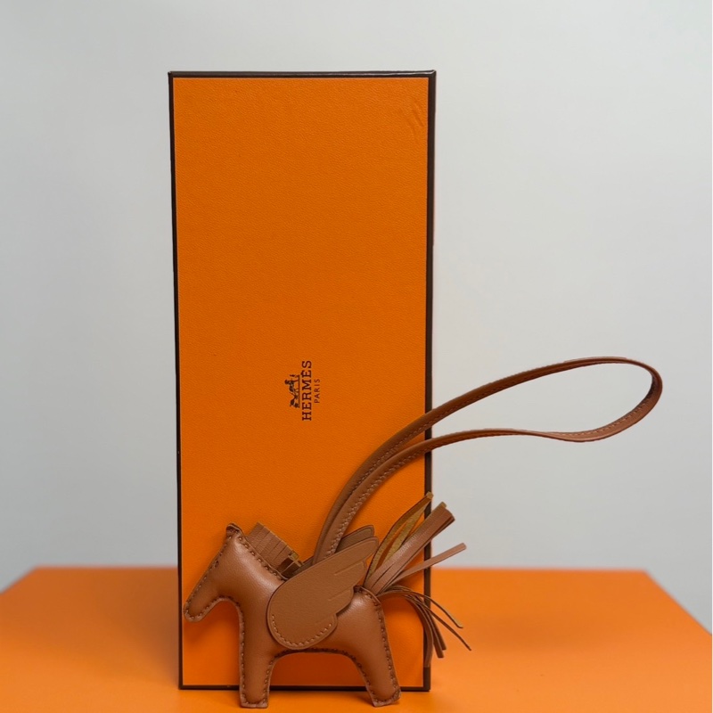 Hermes 金棕色小飛馬-5