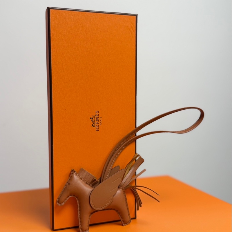 Hermes 金棕色小飛馬-9