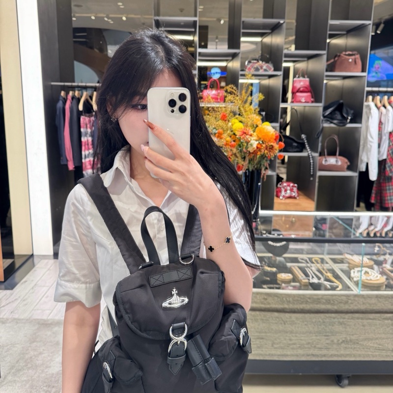 Vivienne Westwood 西太后 小號 雙肩包 高科技物料-3