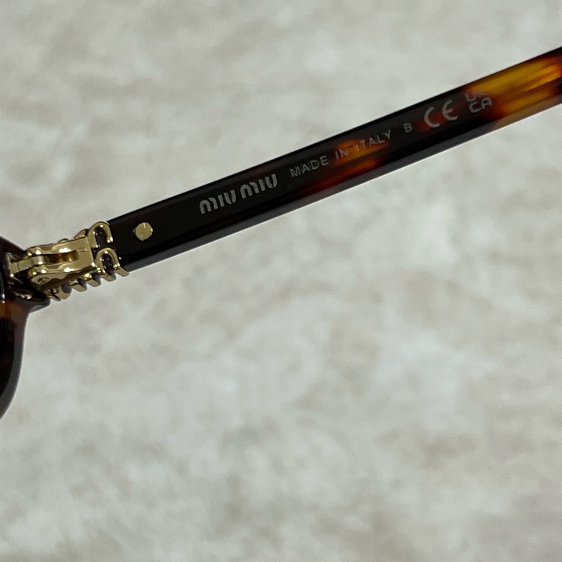 Miumiu書呆子平光眼鏡-14