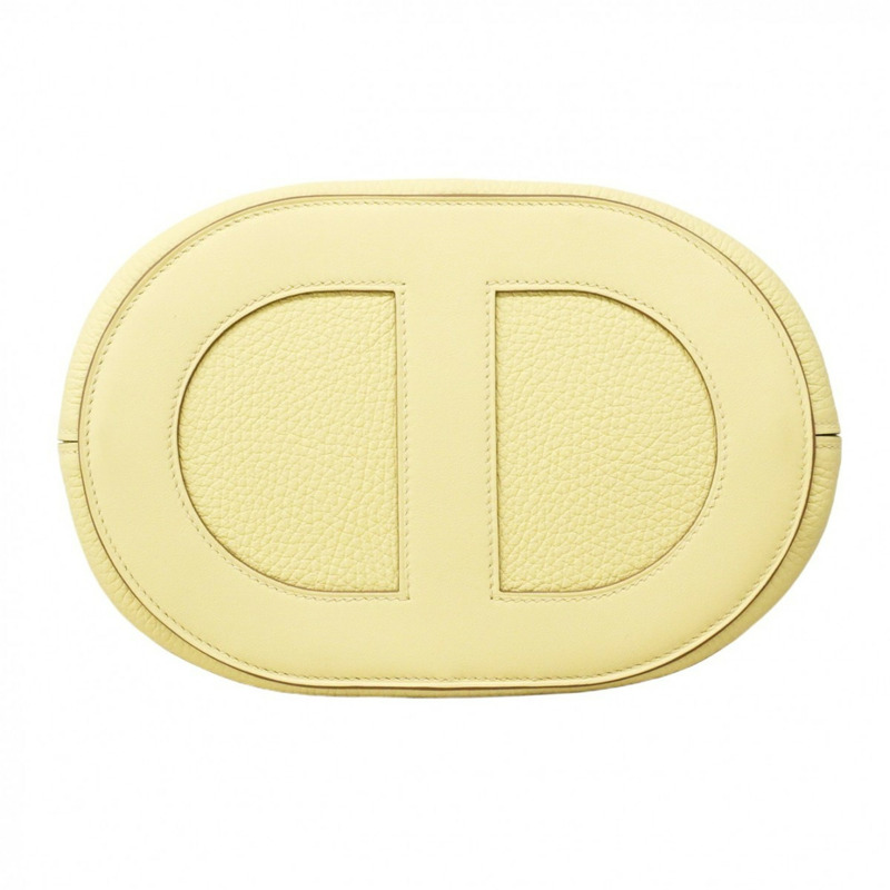 愛馬仕 Hermès In the Loop 23 手提包,Taurillon Clemence 皮革,黃色 Milton W 印記,女士,P1999459-2