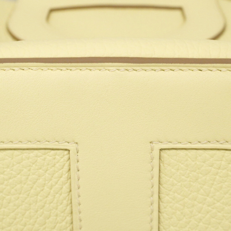 愛馬仕 Hermès In the Loop 23 手提包,Taurillon Clemence 皮革,黃色 Milton W 印記,女士,P1999459-8