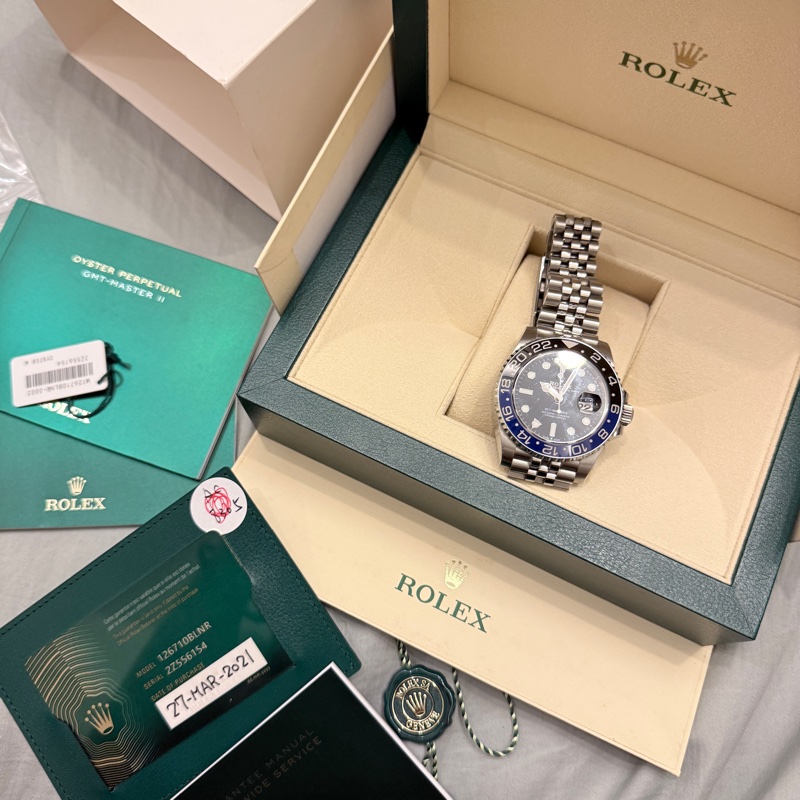 Rolex✨勞力士 126710 GMT-Master II. 蠔式40毫米 蠔式鋼 五珠-0