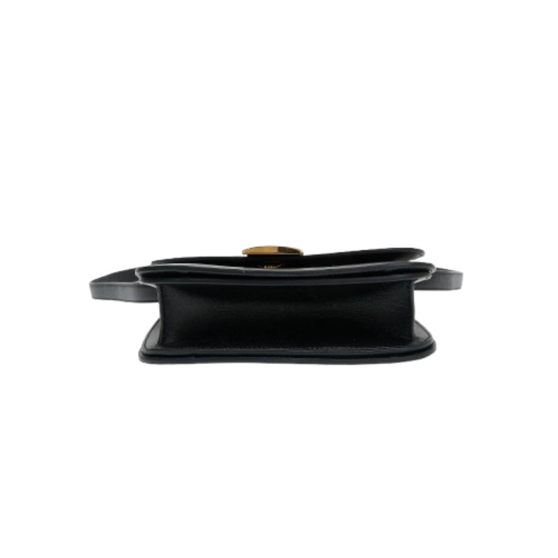 Ferragamo Fiamma 小號黑色斜背包 女款手袋-3