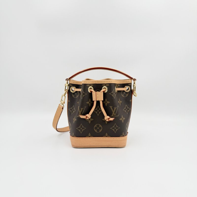 Louis Vuitton - LV 原花Nano Noé小水桶包-0