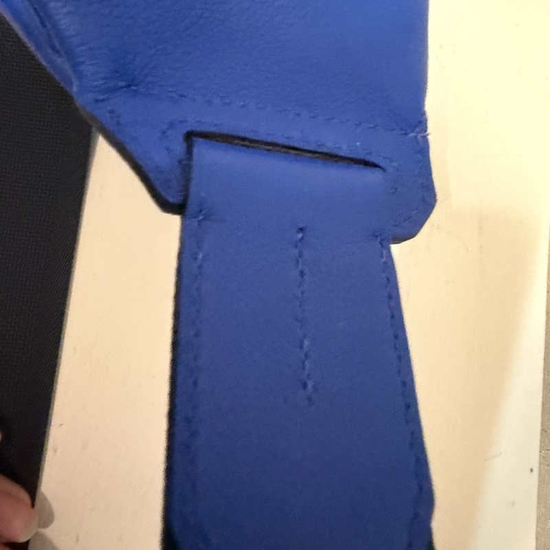 Hermes✨藍色胸包腰包 C刻-7