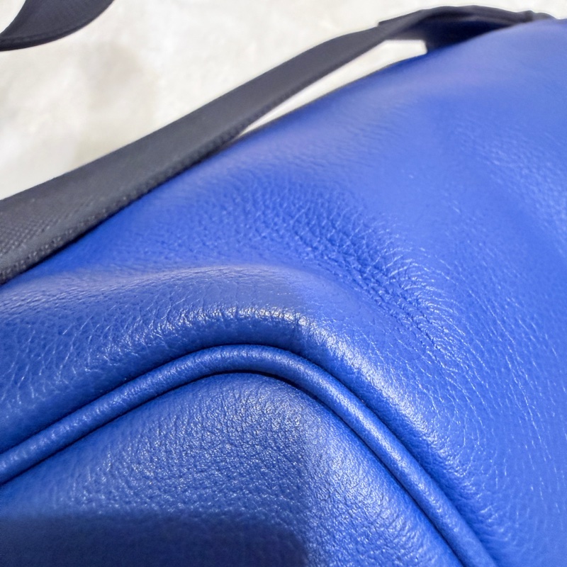 Hermes✨藍色胸包腰包 C刻-26