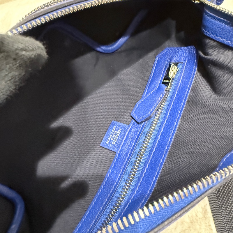 Hermes✨藍色胸包腰包 C刻-35