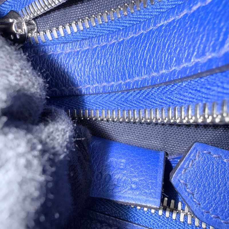 Hermes✨藍色胸包腰包 C刻-37