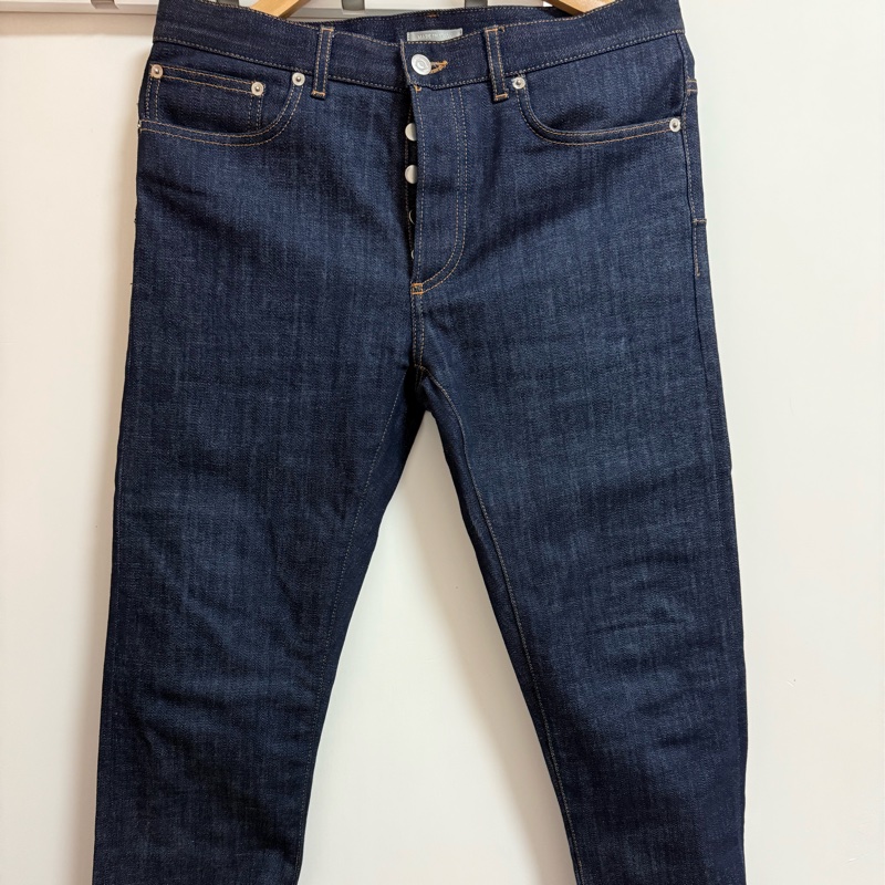 Dior blue oblique slim denim jeans 30 牛仔褲-1