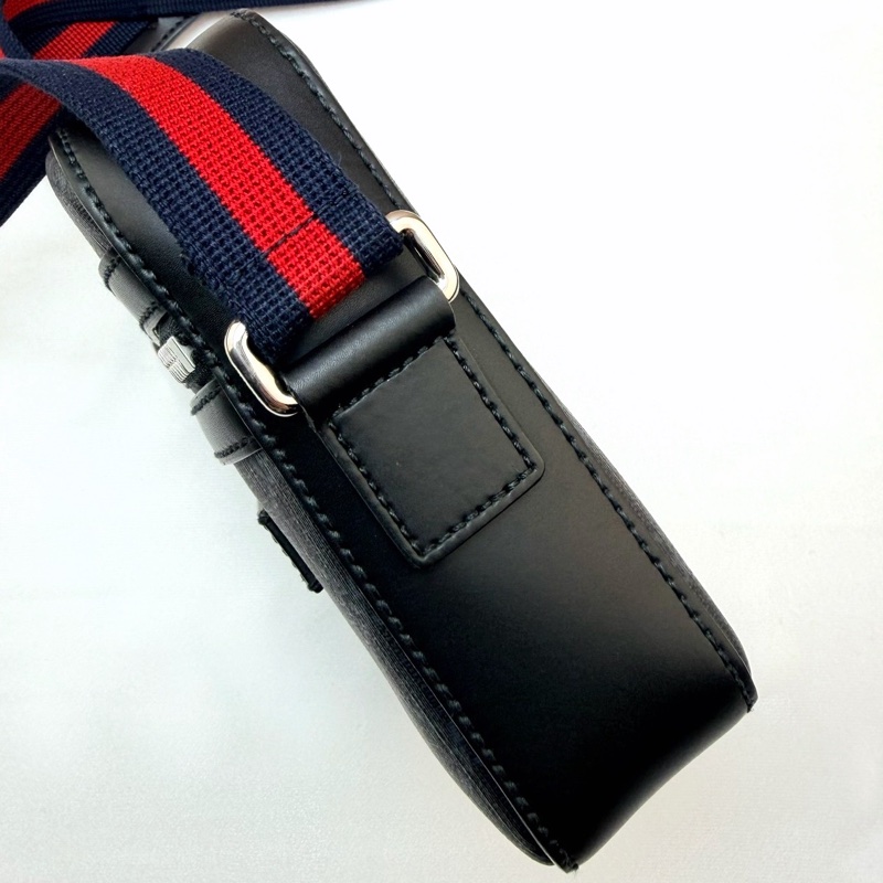 gucci 598103 黑SUPREME郵差包-2