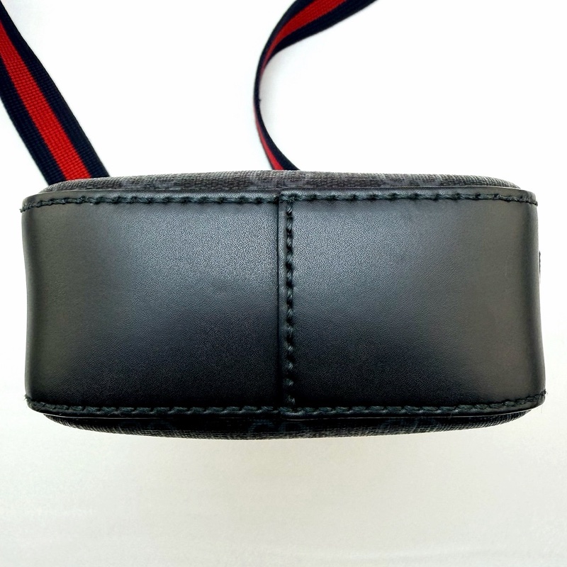 gucci 598103 黑SUPREME郵差包-3