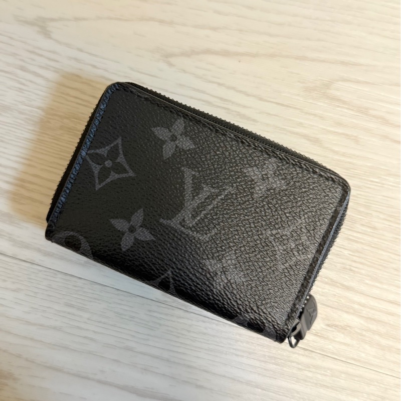 LV 經典老花 男士短夾+零錢包-6