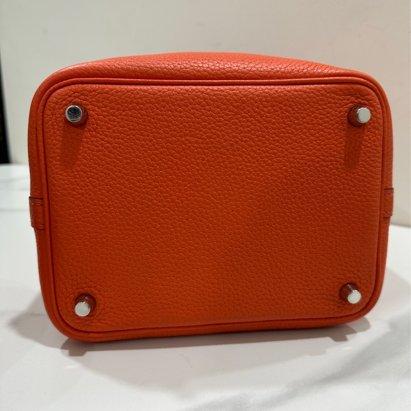 HERMÈS Picotin 菜籃子 MM 大地橘色 C刻-7