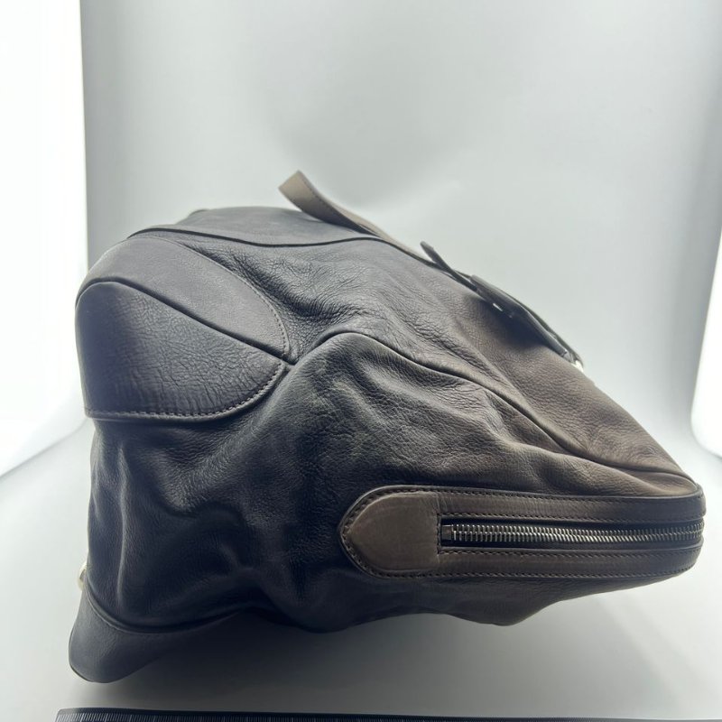 普拉達 做舊漸層皮革托特包-1