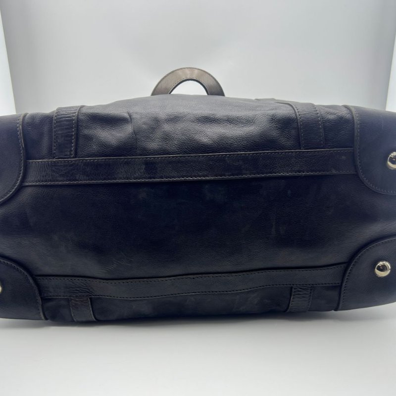 普拉達 做舊漸層皮革托特包-11