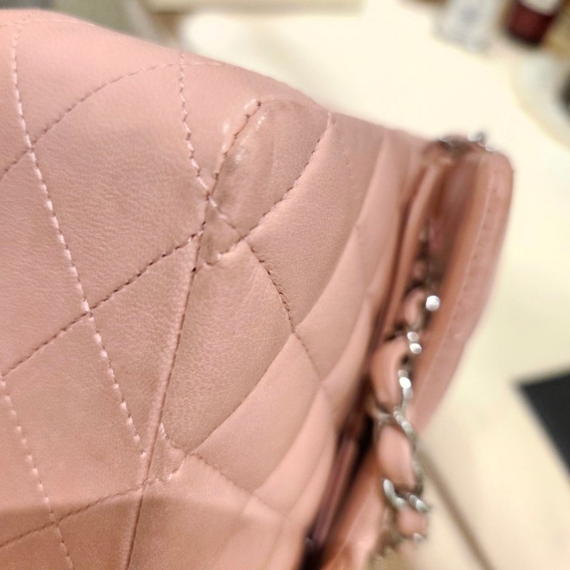 Chanel 香奈兒 粉紅經典2.55 Cf 翻蓋包-22