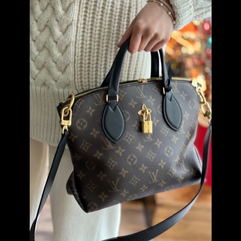 LV Flower BB 拉鍊托特包 肩背包斜背包手提包-1