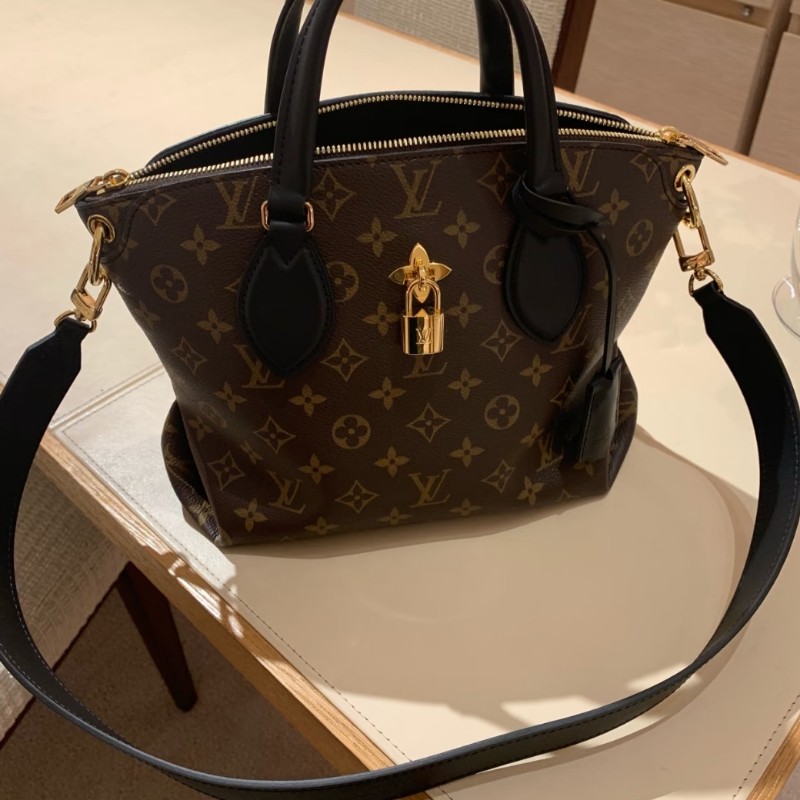 LV Flower BB 拉鍊托特包 肩背包斜背包手提包-3