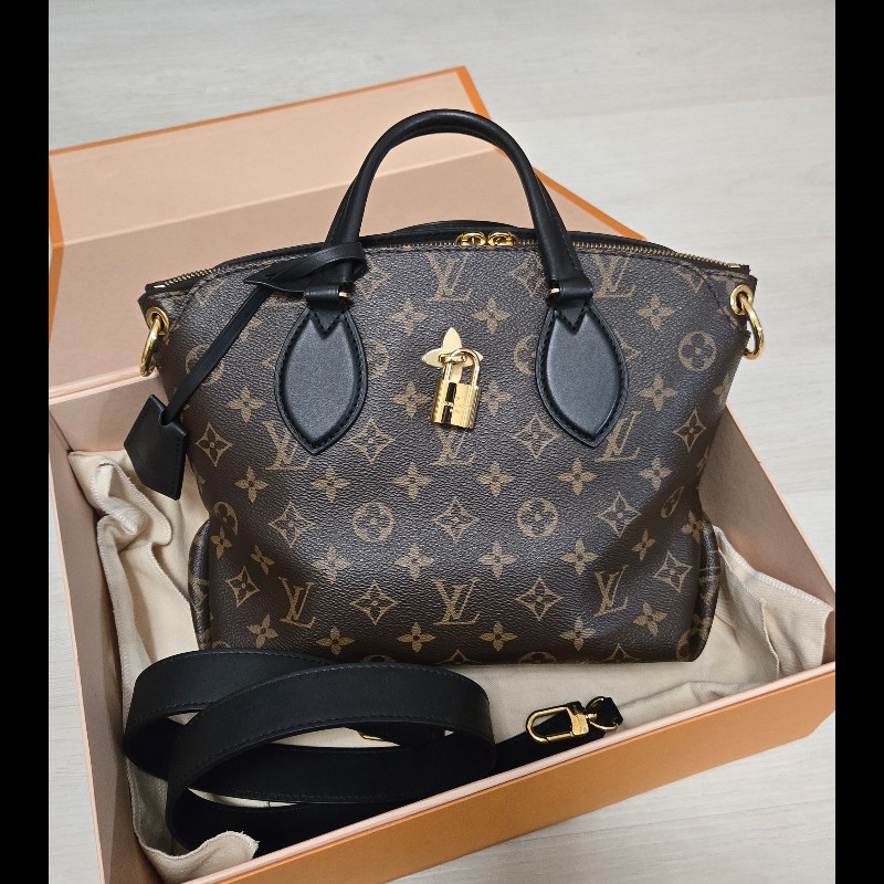 LV Flower BB 拉鍊托特包 肩背包斜背包手提包-6